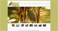 Desktop Screenshot of multicolorbirdingcolombia.com